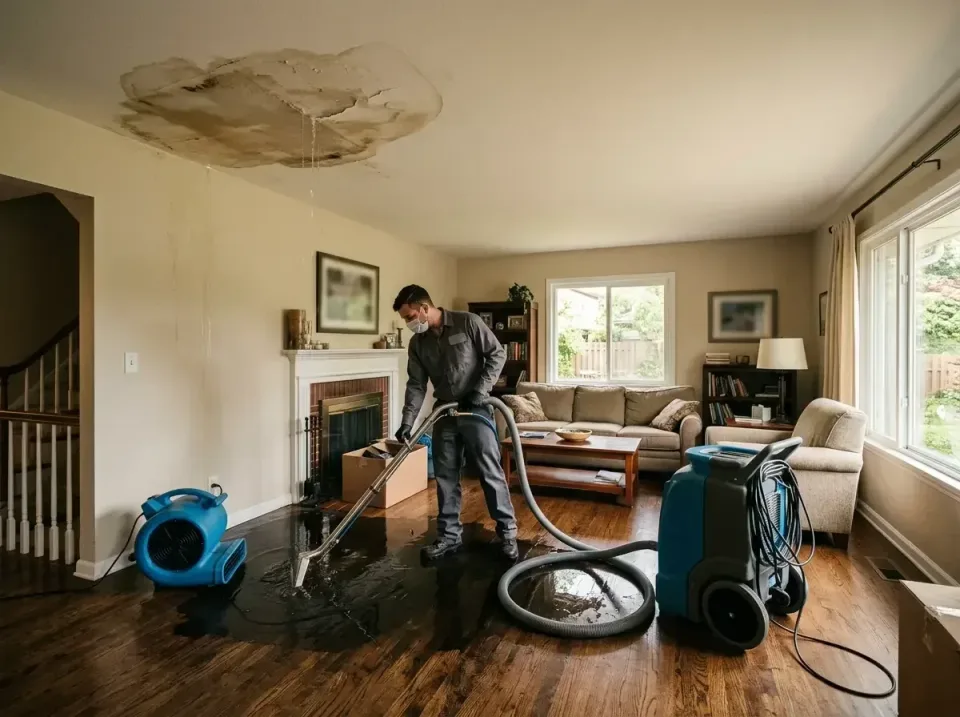 attic-pipe-burst-ceiling-drip-008 — frequently asked questions, Water Damage Restoration & Carpet Care in Geistown, PA